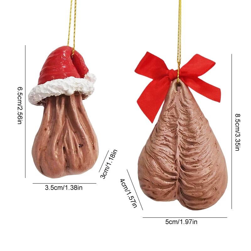 Funny 3D Balls Christmas Tree Ornament