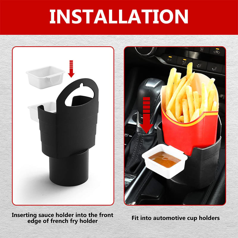 French Fry Holder and Sauce Holder Set