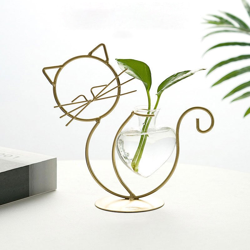 Cat Air Plant Vase