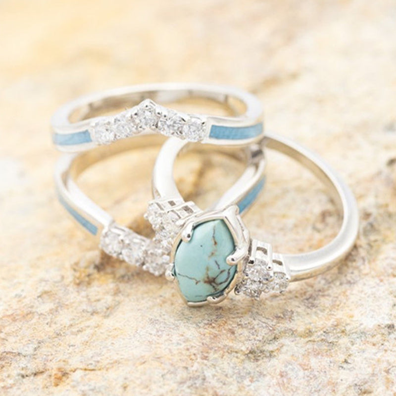 Shiny Turquoise Ring