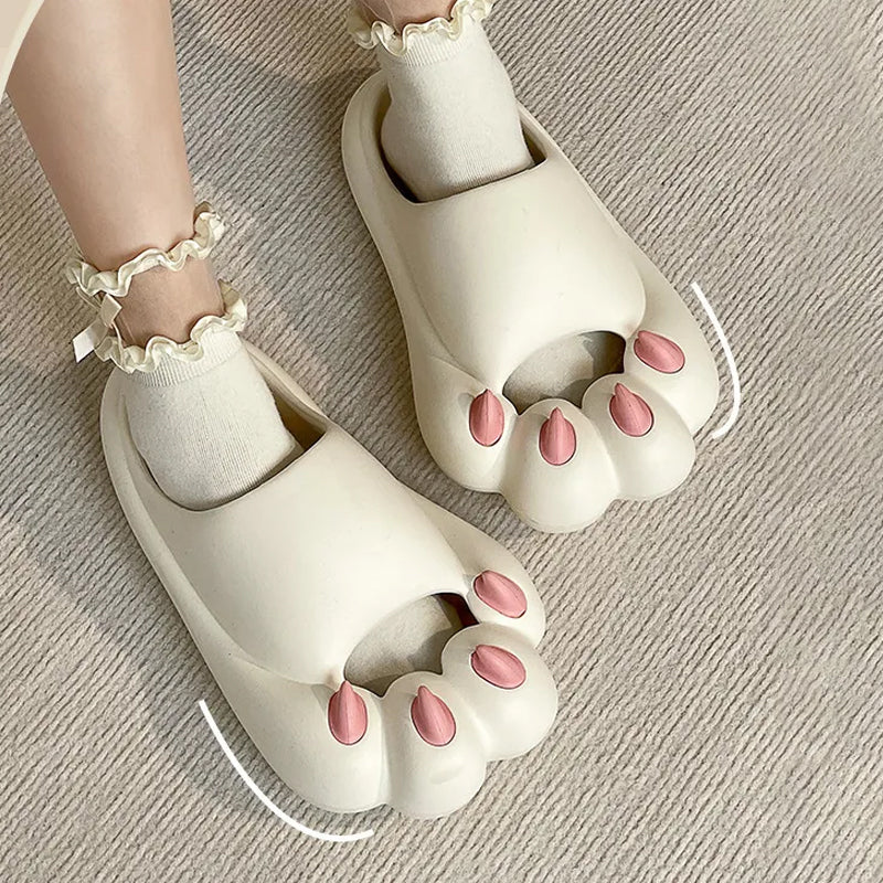 Cute Paw Shape Slippers