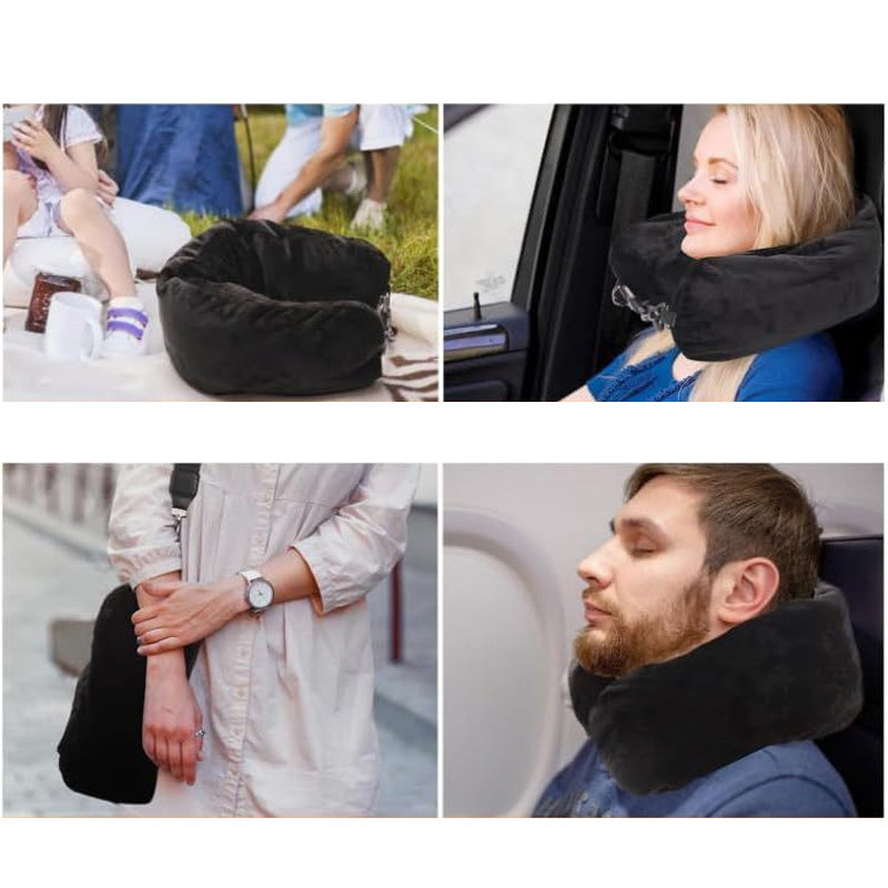 Stuffable Clothing Travel Neck Pillowcase