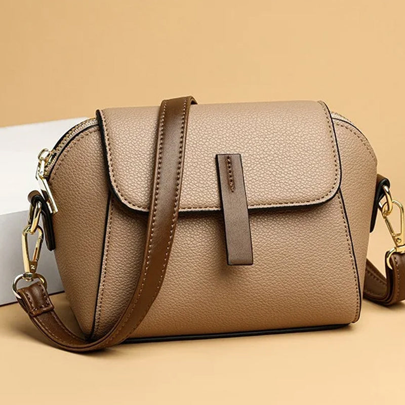 Light Luxury Soft Leather Crossbody Bag