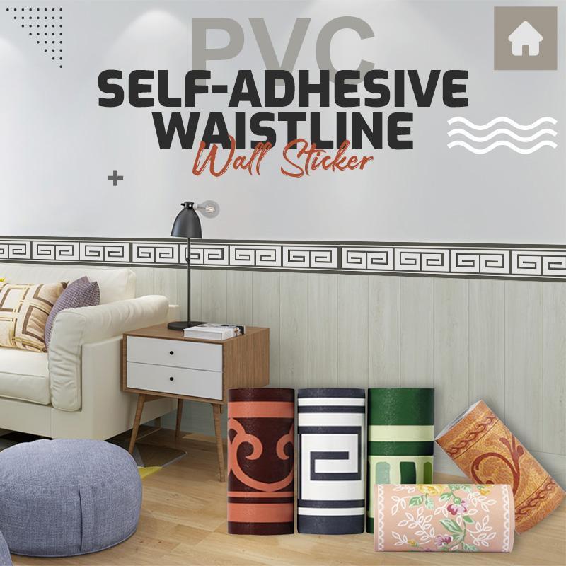 PVC Self-Adhesive Waistline Wall Sticker