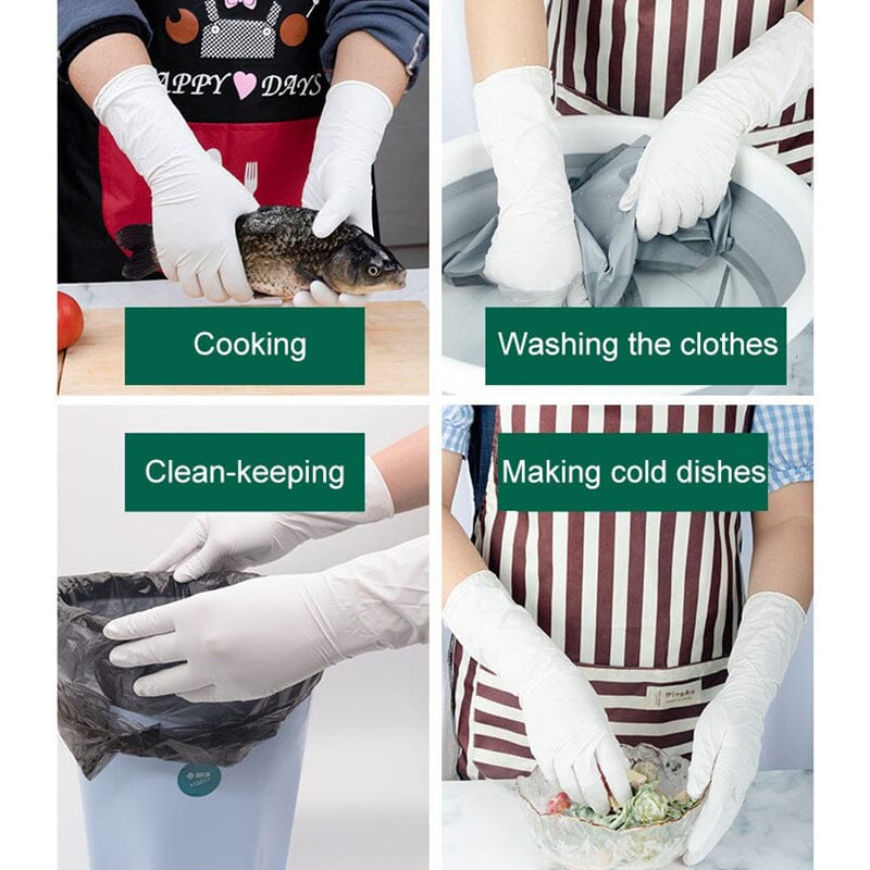Disposable Flip Top Nitrile Housework Gloves