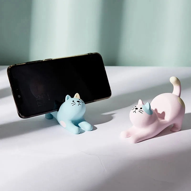 Lazy Cat Phone Stand Holder