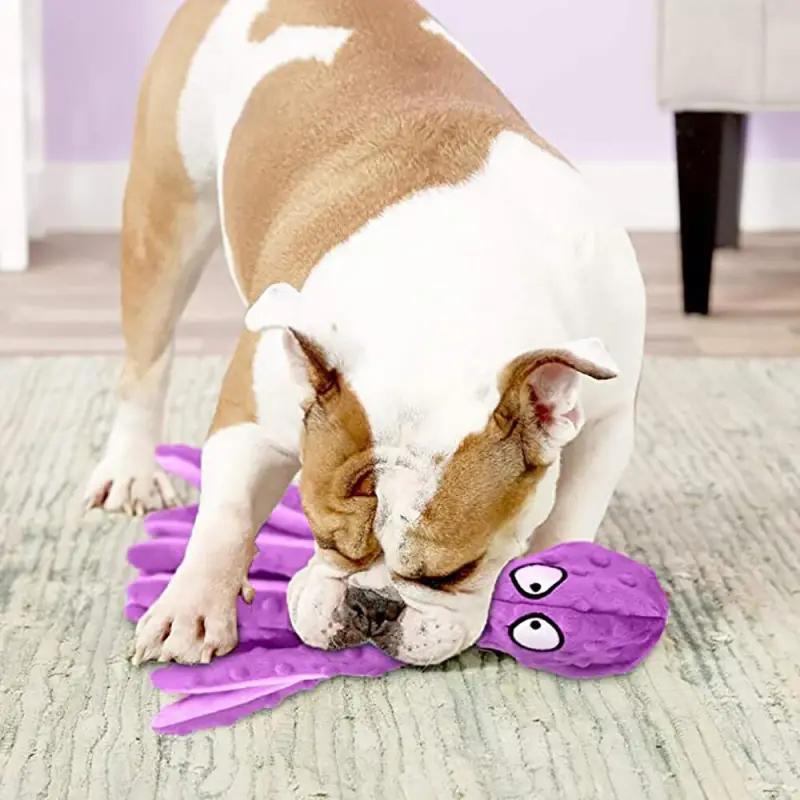 Pre-Sale>>Octopus Squeaky Plush Chew Toy
