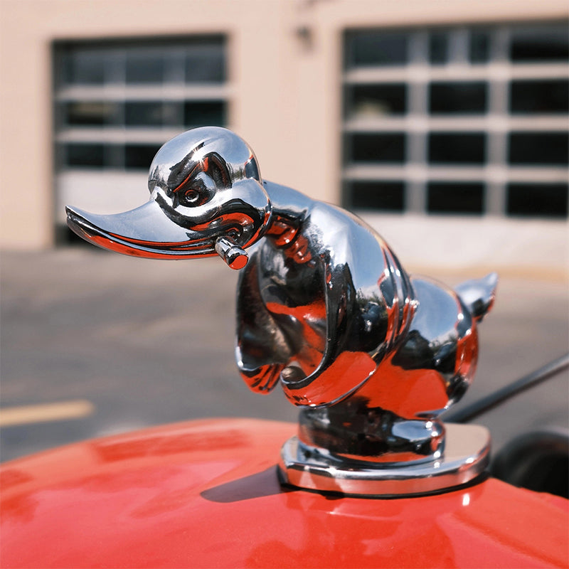 Angry Rubber Duck Hood Ornament