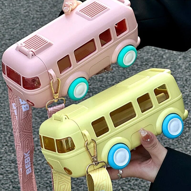 Portable Water Cup In Bus Shape