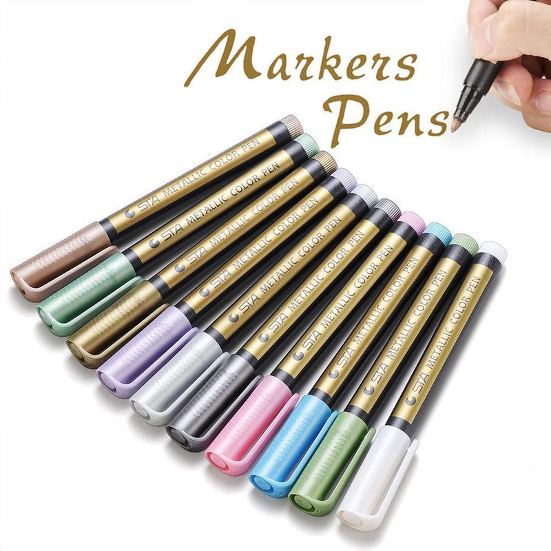 Waterproof Paint Marker Pen（10-color suit）