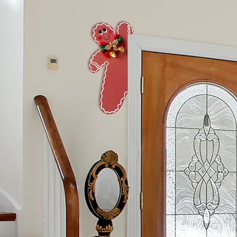 Gingerbread Man Door Frame Decoration