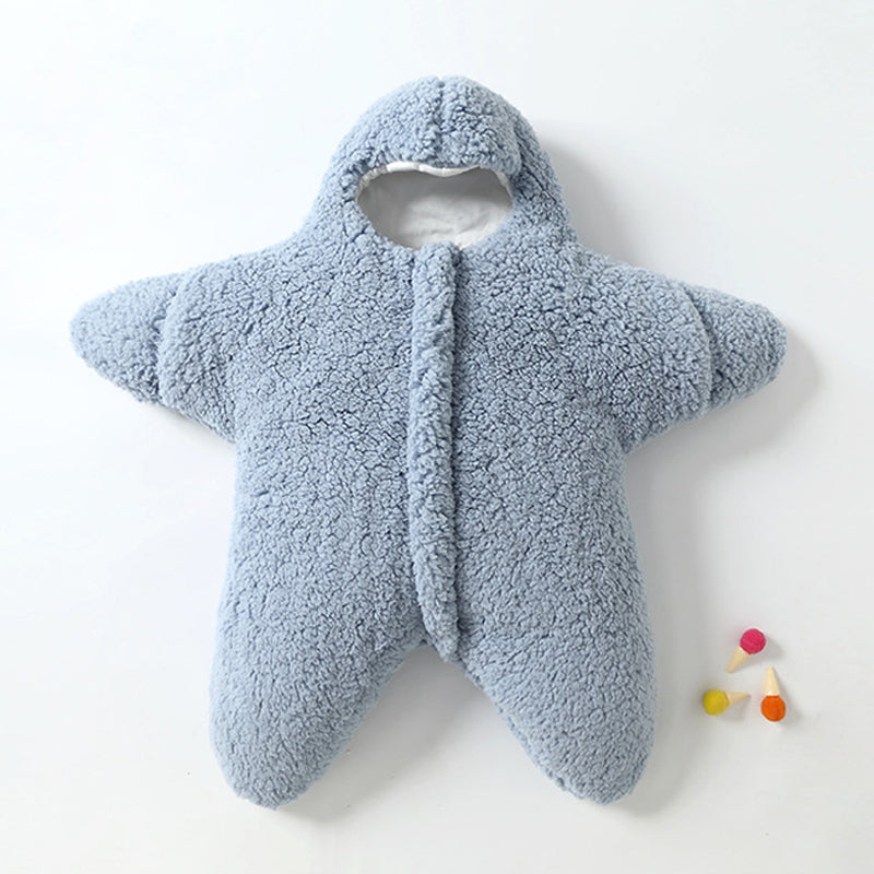 Cute Starfish Baby Soft Fleece Sleeping Bag