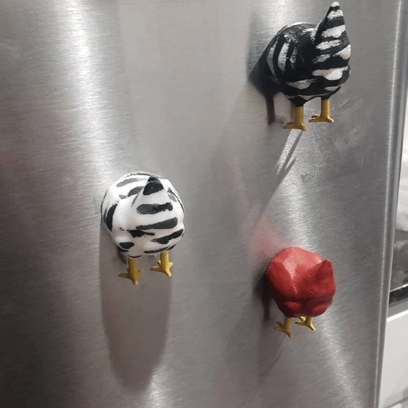 Chicken Butt Magnets