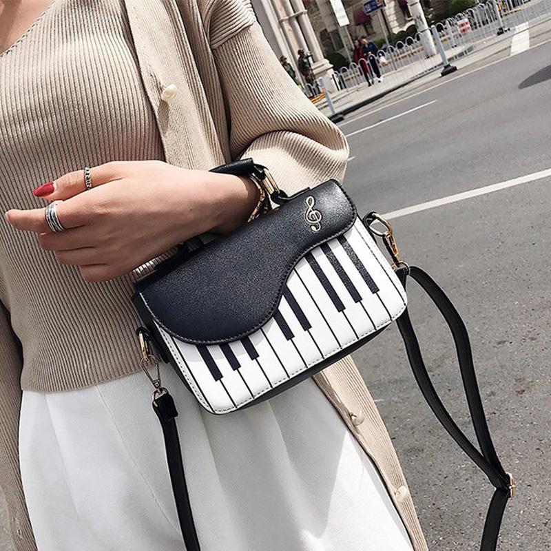Ladies Stylish Piano Crossbody  Bag