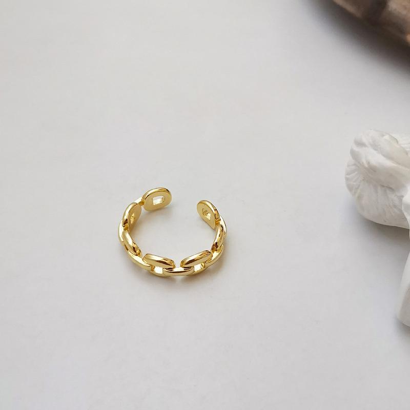 Open Adjustable Chain Stacking Ring