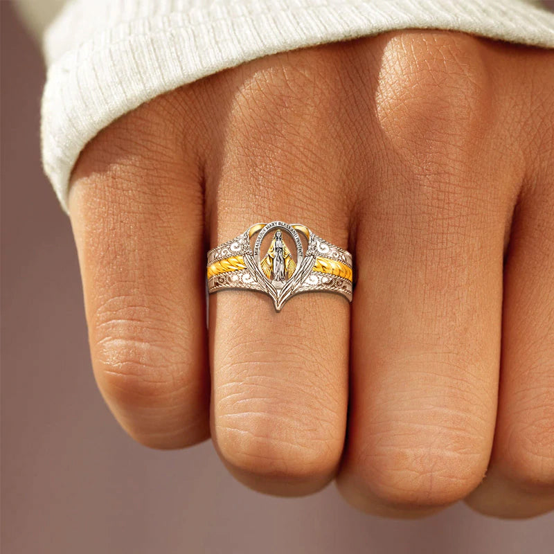 Miraculous Maria Heart Ring
