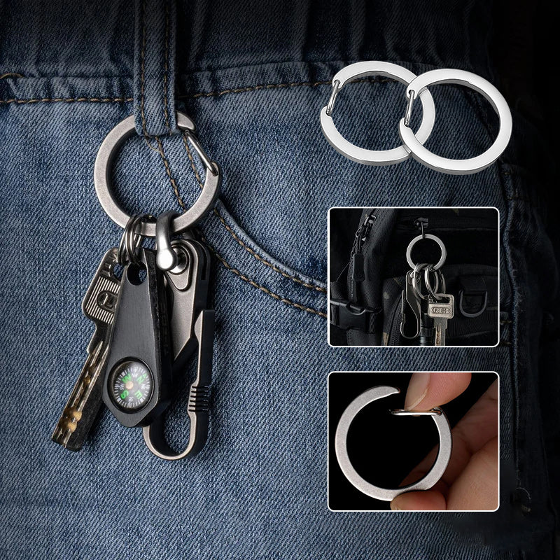 Carabiner Keychain Clip