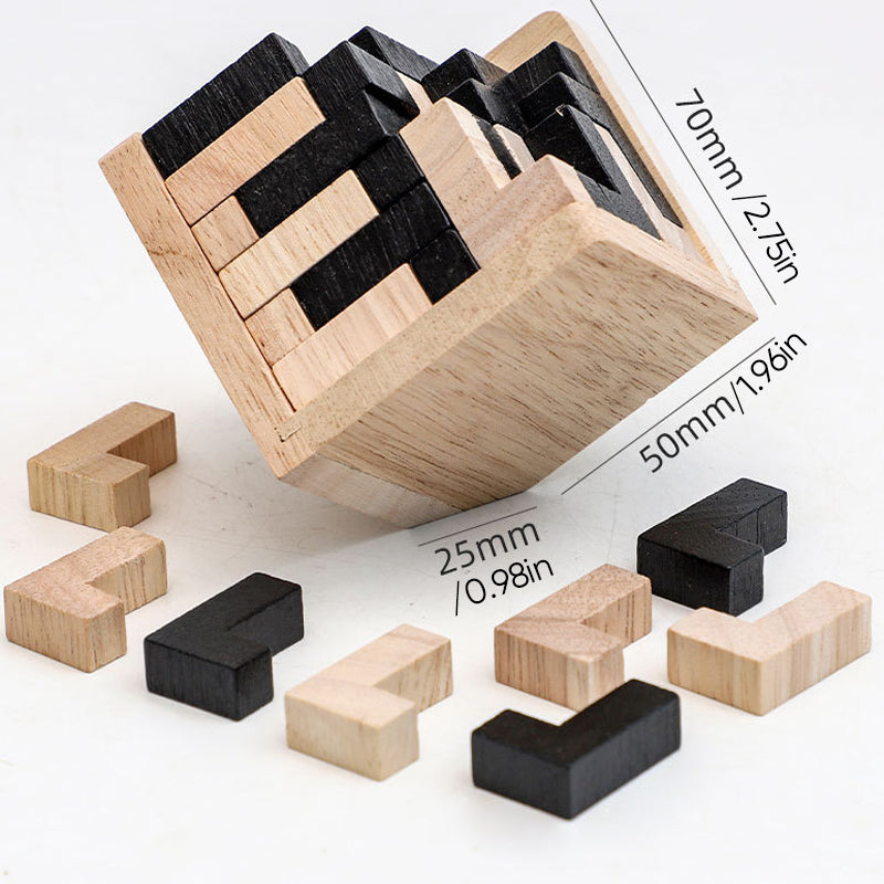 Wooden Intelligence Toy Brain Teaser Game