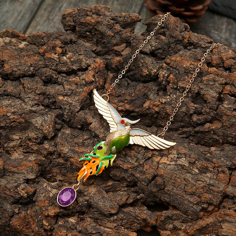 Phoenix Strength Pendant Necklace