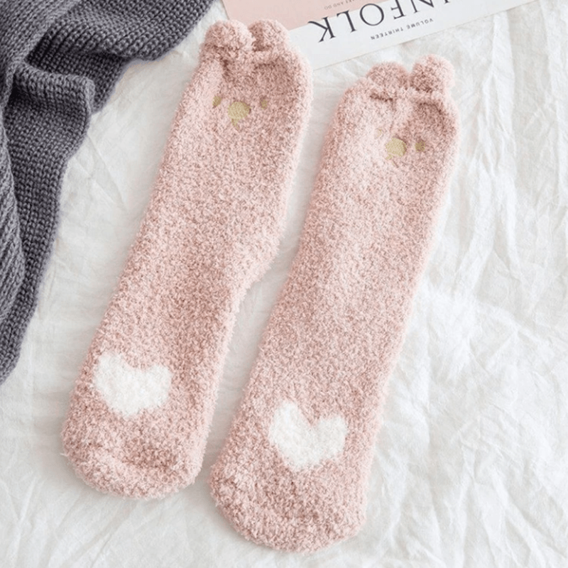 Winter Plush Thickening Floor Socks