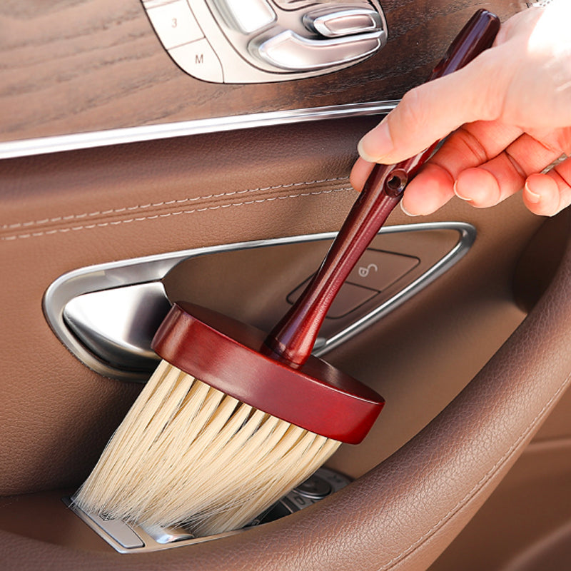 Car Interior Solid Wood Brush