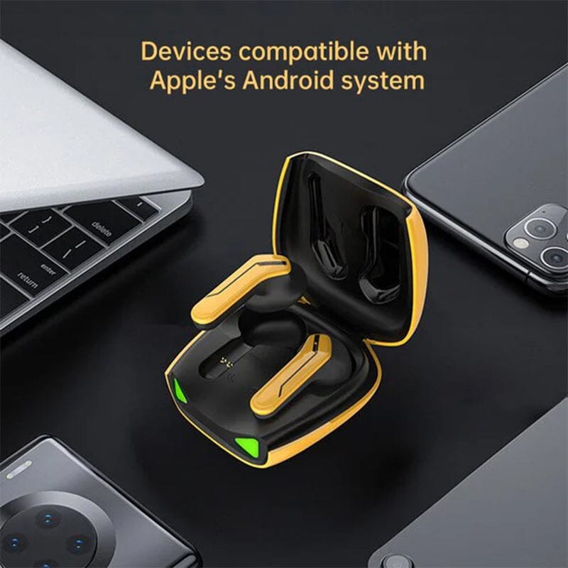 Wireless Ultra-Low Latency HI-FI Stereo Sound Cancelling Earbuds