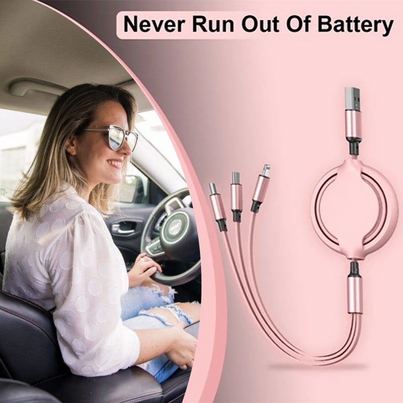 3 in 1 Mobile Charging Cable