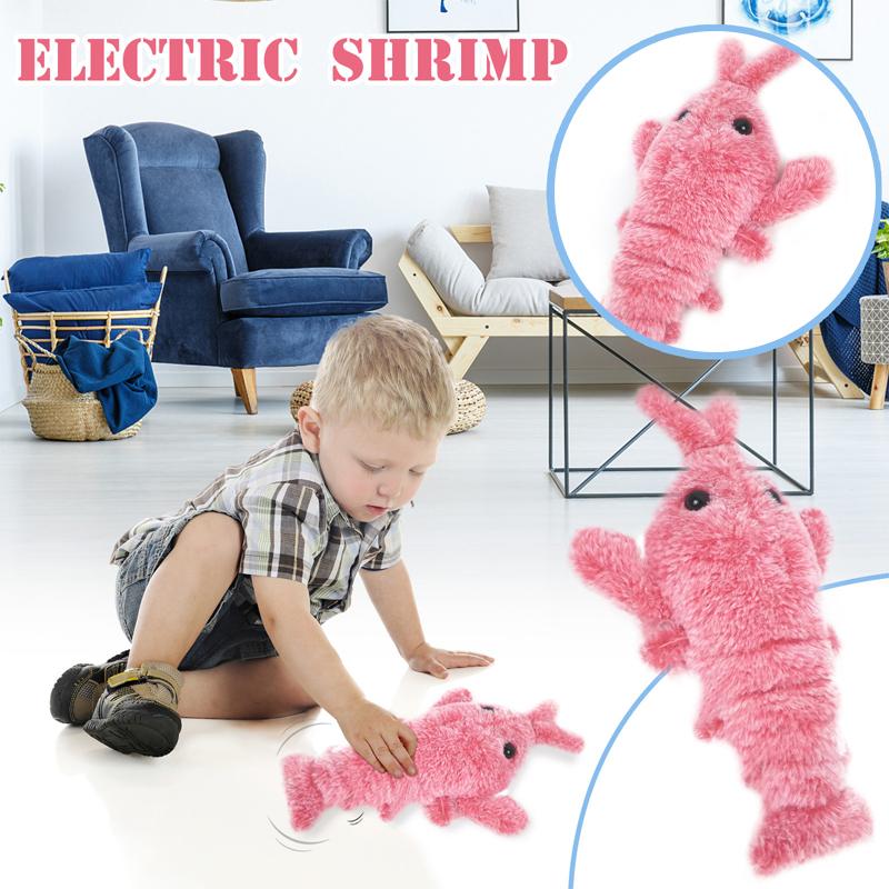 Simulation Lobster Electronic Plush Toy
