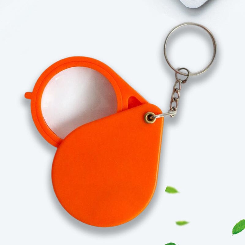 Mini Keychain Magnifying Glass