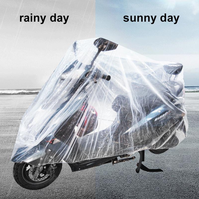 Disposable rainproof bicycle motorcycle cover