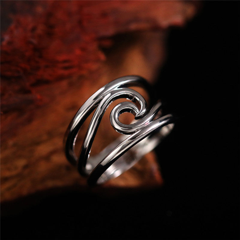 Happiness Comes In Waves Ring