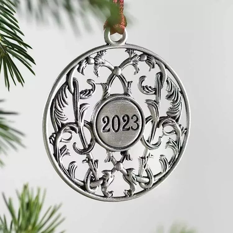 (🌲Early Christmas Sale🌲) Solid Alloy Christmas Tree Ornament