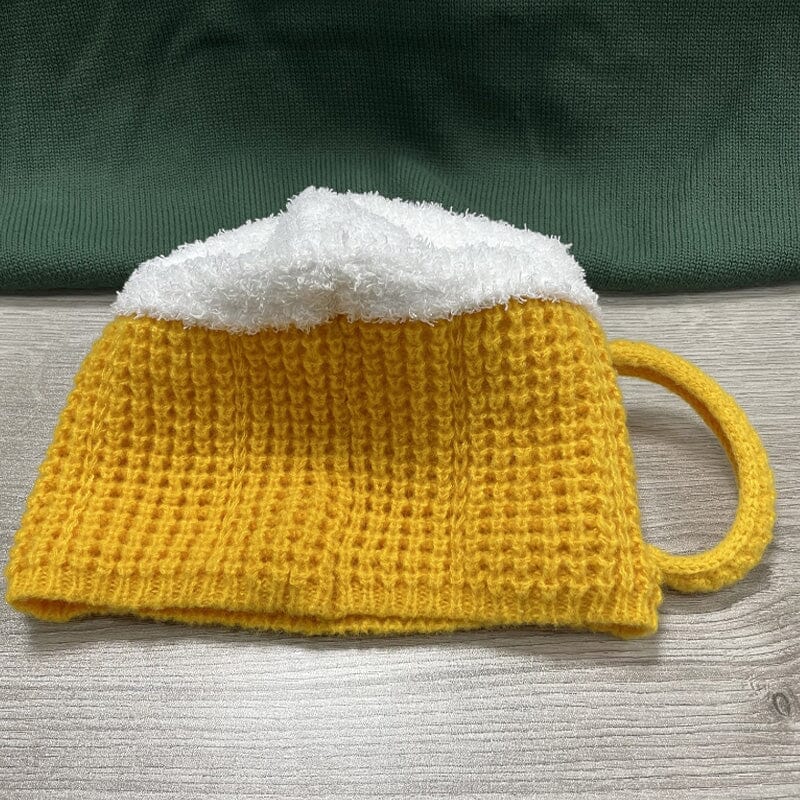 🍺Funny 3D Beer Mug Knitted Glove Gift🎁