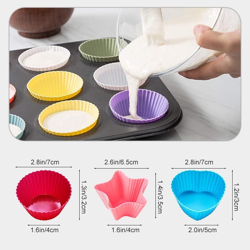 Reusable Baking Cups (10PCS)