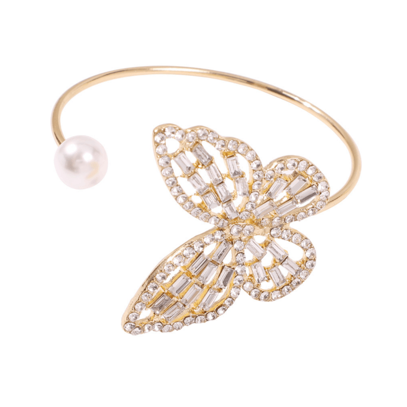 Lucky Crystal Butterfly Bracelet