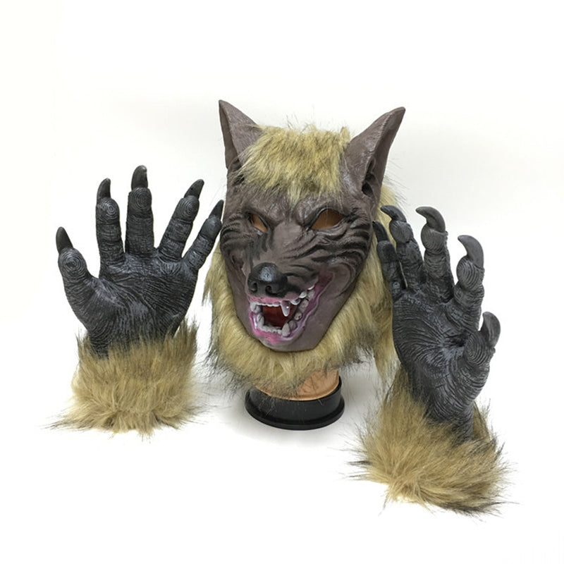Wolf Head Mask And Claws