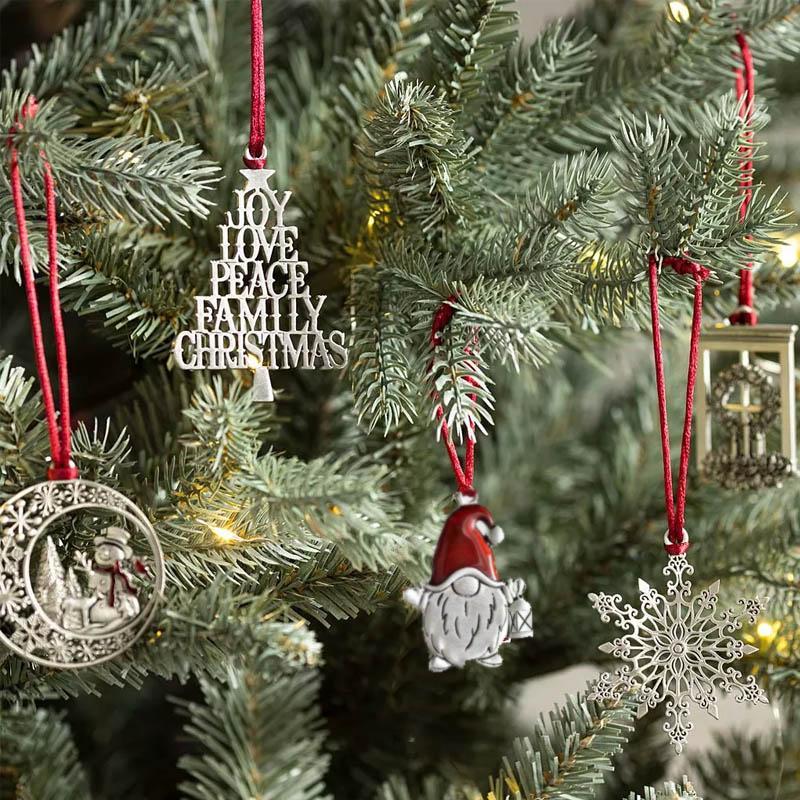 (🌲Early Christmas Sale🌲) Solid Alloy Christmas Tree Ornament