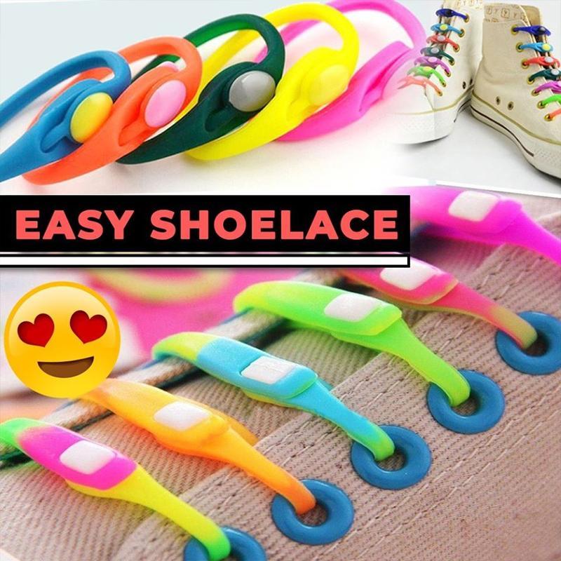 Easy Shoelaces (one size fits all)(12 PCS )