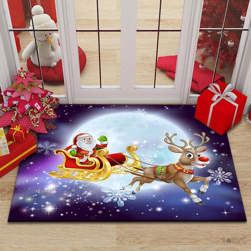 Christmas Entrance Door Carpet