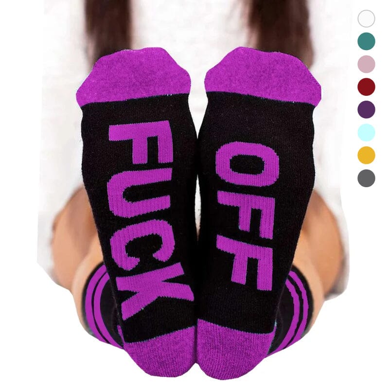 F**K OFF! Creative Funny Casual Sports Socks
