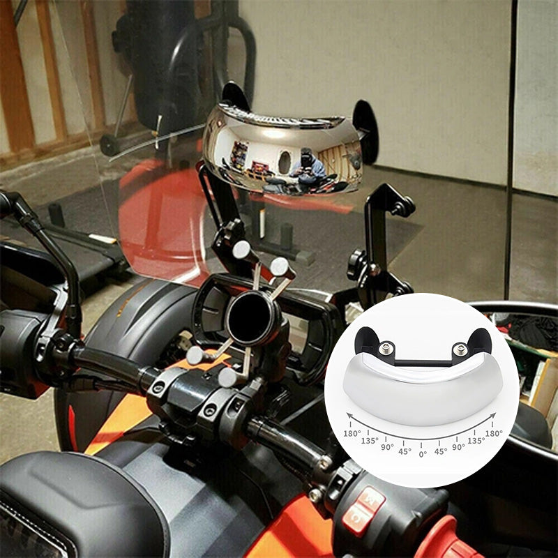 Motorcycle Wide-angle Parabolic Mirror