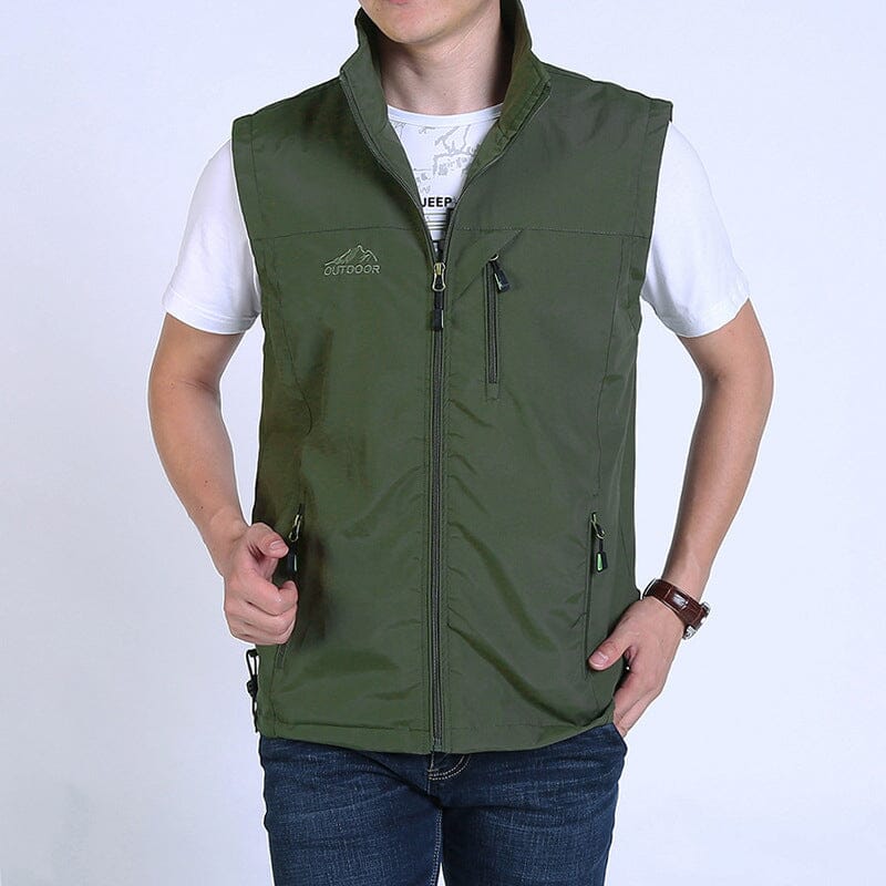 Waterproof And Wear-Resistant Multi-Pocket Vest