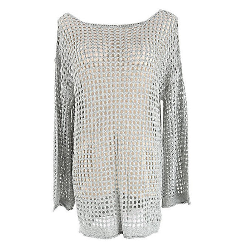 Women's Crochet Hollow Out Cover Up