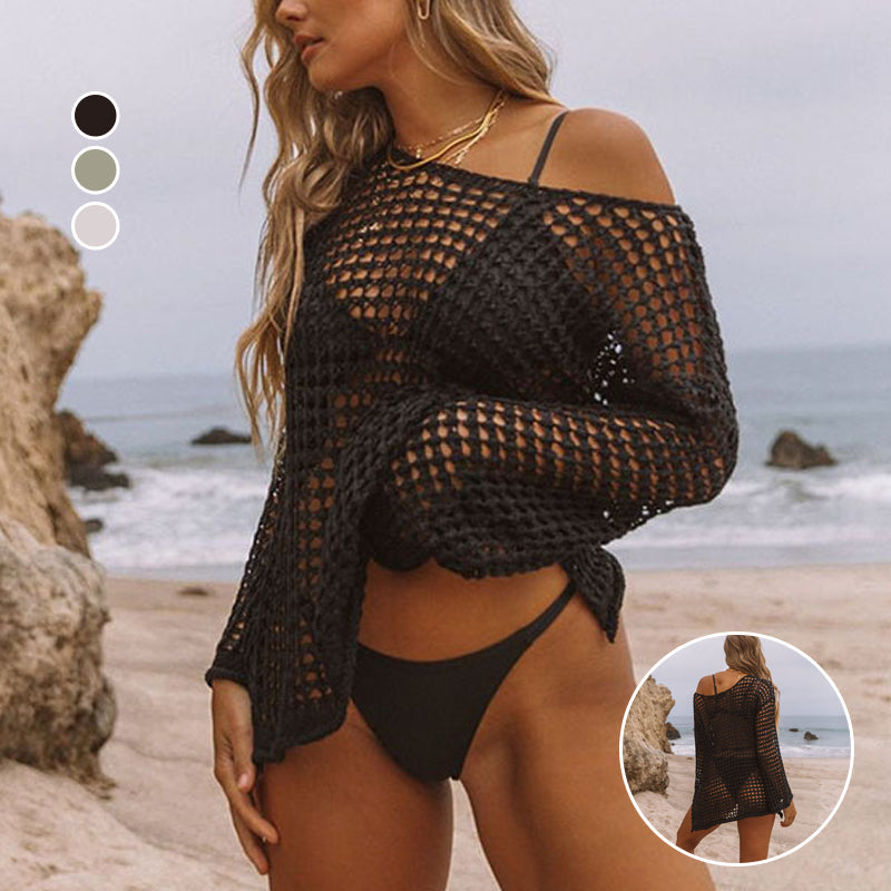 Women's Crochet Hollow Out Cover Up