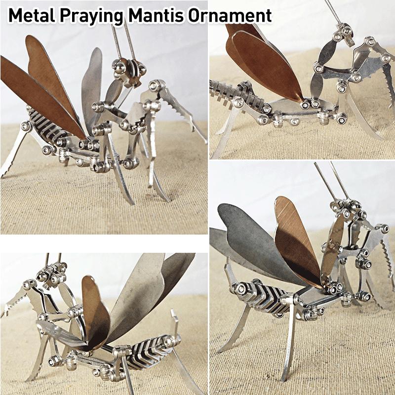 Metal Praying Mantis Ornament